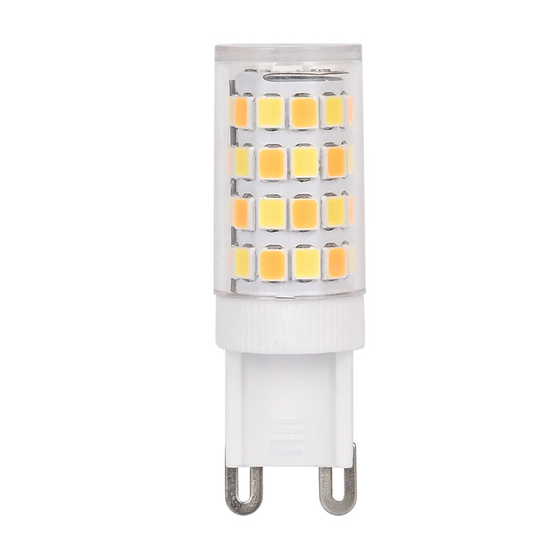 led corn lamp G9g4 lamp bead ceramic 220vled lamp bead household commercial light bulb three color dimming corn lamp