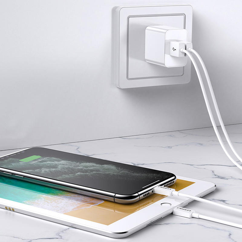 3C Certified Charger USB Multi-Port Charging Head Set Suitable for Apple, Huawei, Vivo Power Supply, and Mobile Phone Adapter