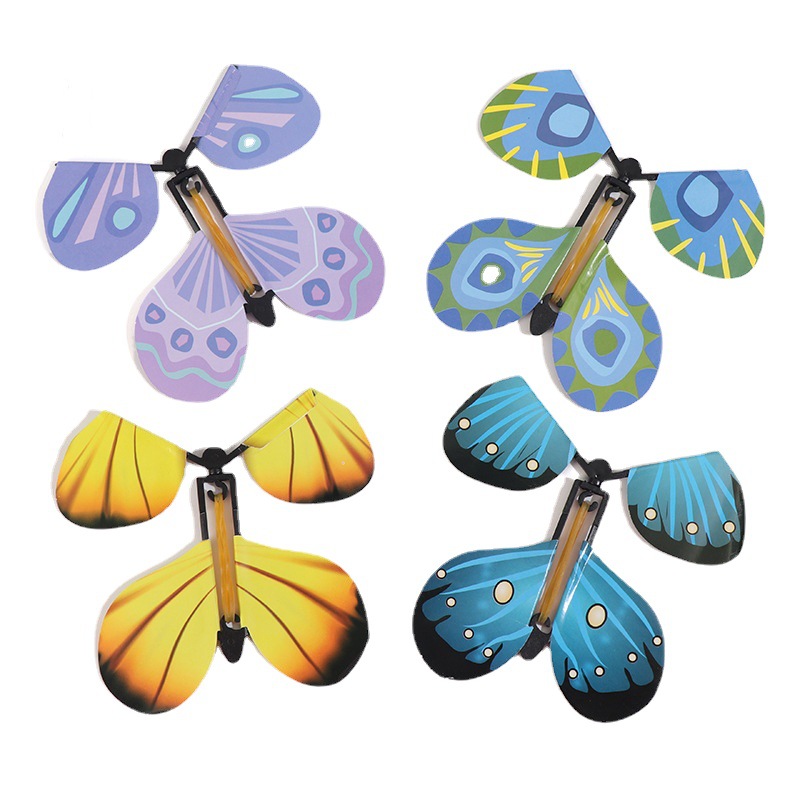 Flying little butterfly pupates into butterfly free butterfly new strange children magic props toy manufacturers
