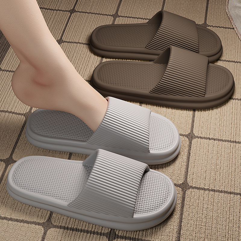 Non-Slip Soft-Soled Bathroom Slippers for Men, Summer Large Size Bathing Slippers, Women's Home Slippers, Men's Wholesale
