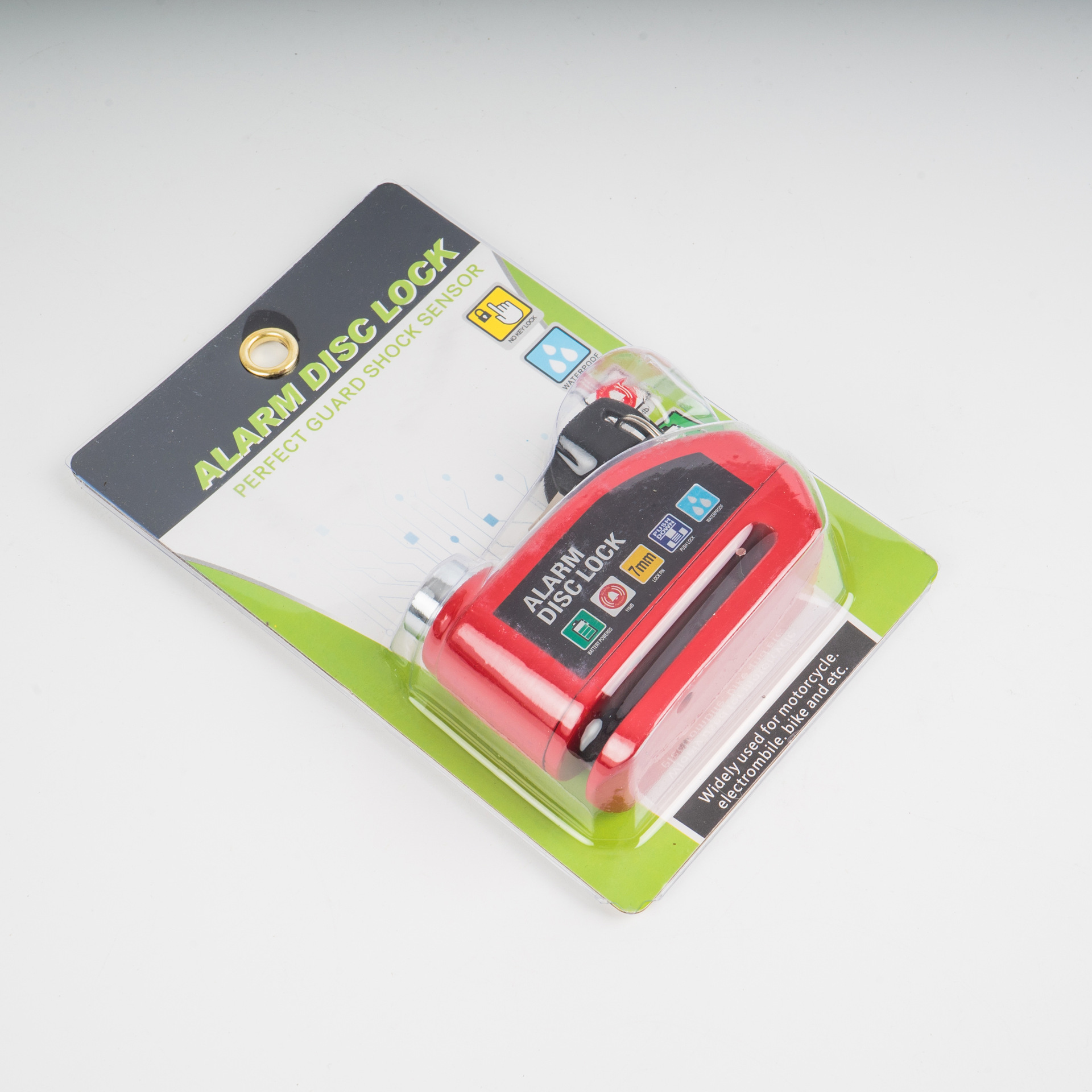 Manufacturers supply motorcycle electric car brake disc alarm disc lock motorcycle lock anti-theft alarm disc brake lock wholesale