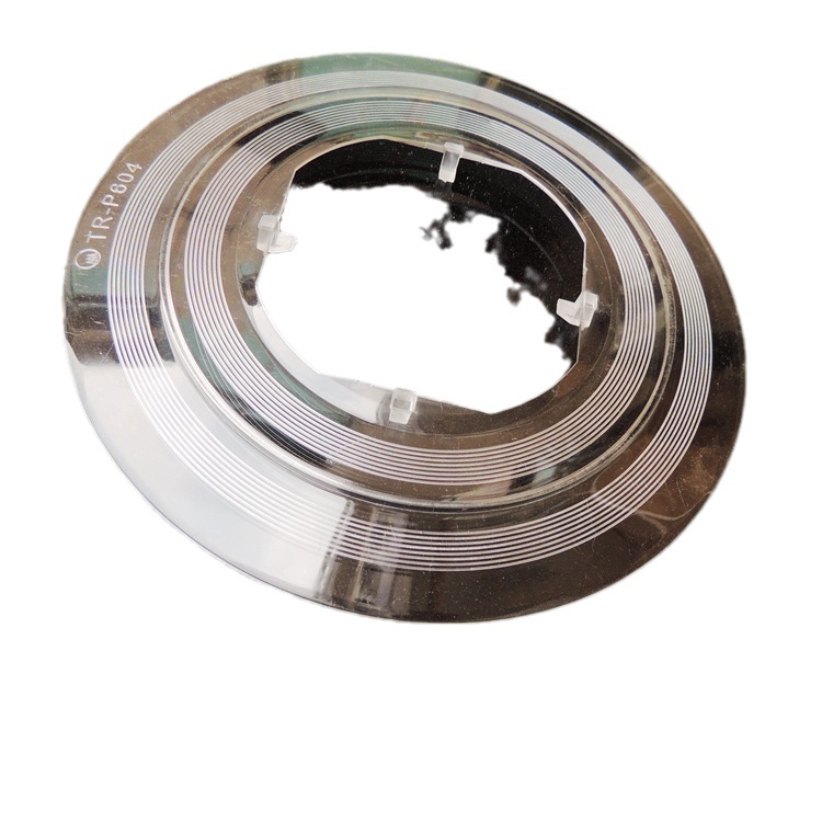 Shihe TR-P604 Mountain Bike Variable Speed Flywheel Guard 160mm High Strength Transparent Plastic Flywheel Cover