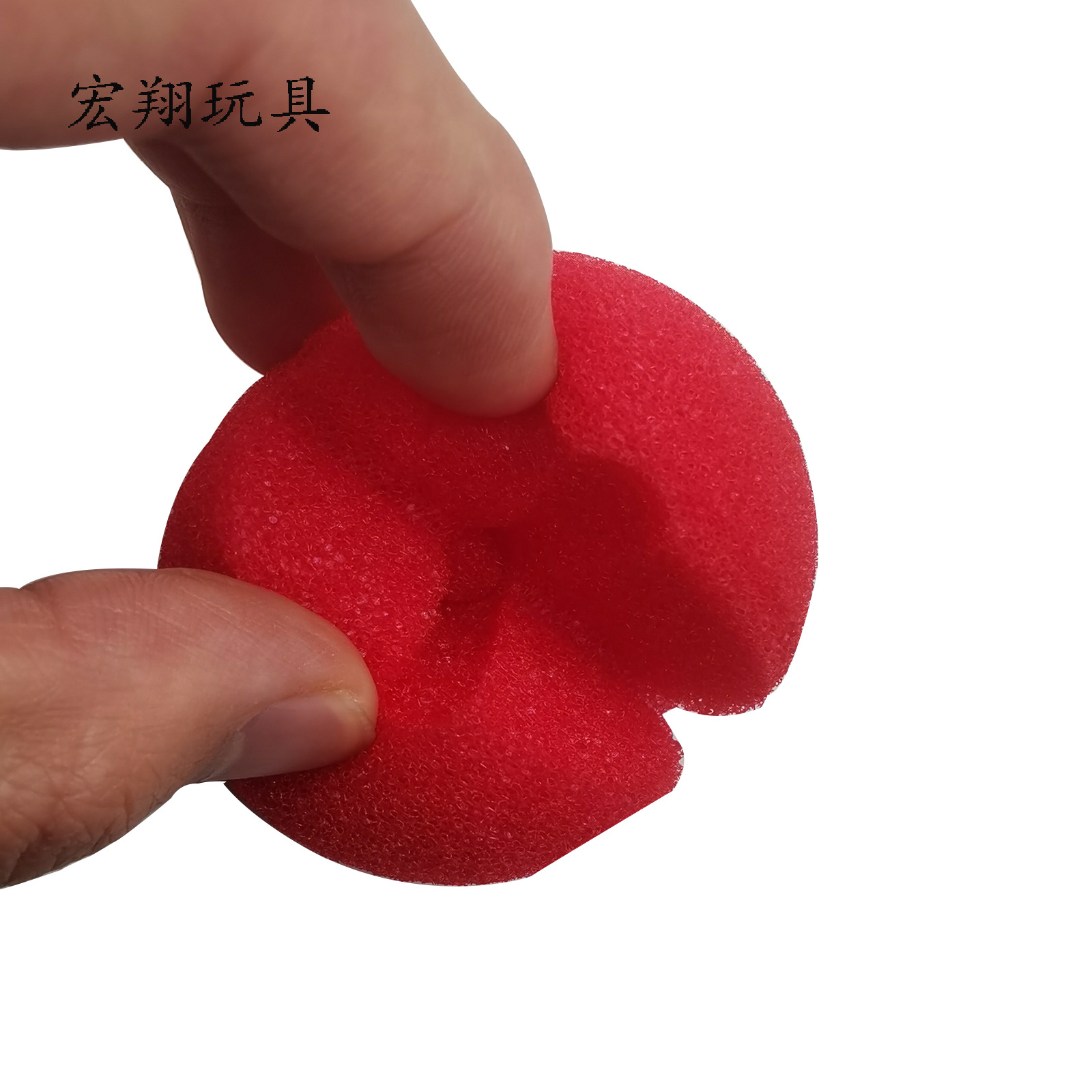 Halloween cosplay clown nose 3/4/5/6cm sponge red nose ball funny sponge props