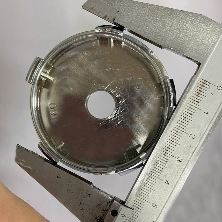 Modified T60 Car Hub Cap 58Mm57Mm56Mm Steel Rim Cover Black Electroplated Silver 60mm Universal Wheel Cover