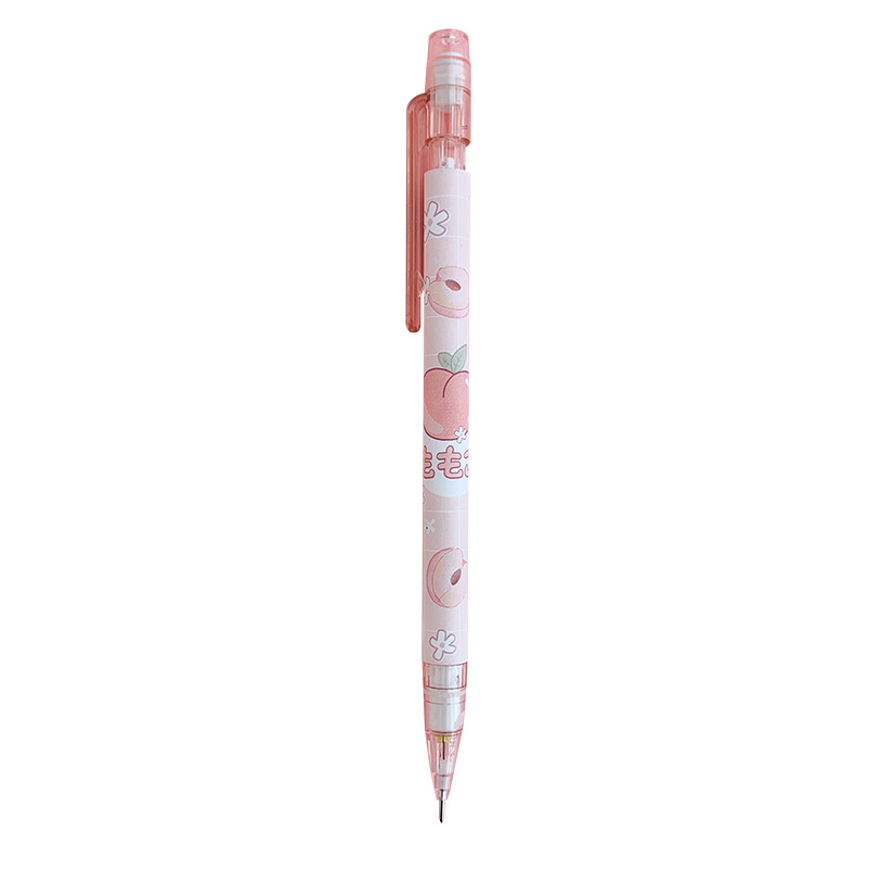 Creative Peach Automatic Pencil Primary School High Color Value Small Dinosaur Activity Pencil No-cutting Press Pencil 0.5