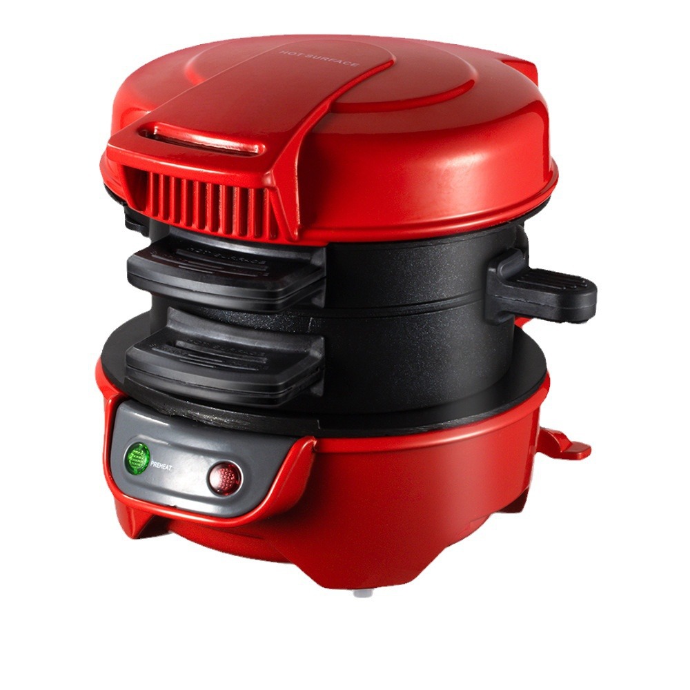 110V Burger Machine Sandwich Machine Household Breakfast Machine Fried Egg Toaster Burgermaker Multifunctional
