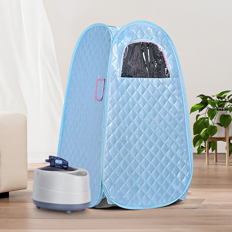 Household sweat steaming box portable foldable steam sauna box full body confinement sweating fumigation cross-border Amazon
