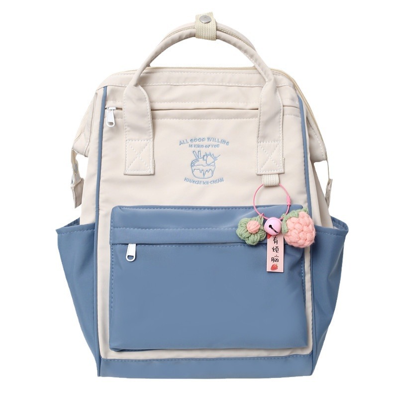 Lightweight Small Backpack Women's Backpack Small ins Style Small and Small Outgoing Waterproof Japanese Niche Shopping Bag