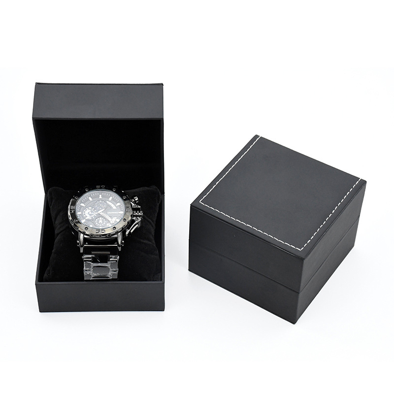 Manufacturer Wholesale Custom Watch Packaging Box in Stock Gift Packaging Plastic Box Logo Watch Box Light Luxury