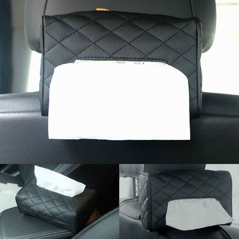 Special Tissue Bag for Car Seats, Car Interior Supplies, Sun Visor, Hanging Tissue Box, Car Tissue Box Storage