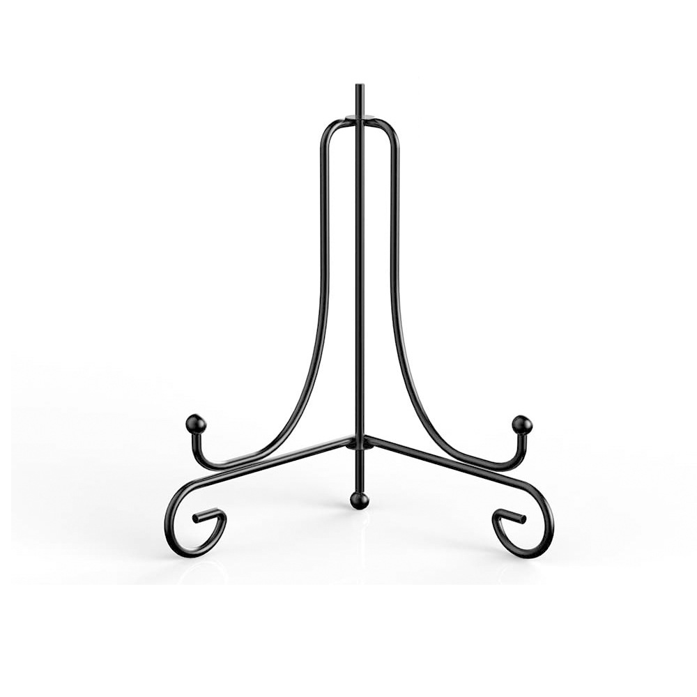 Foldable Tripod Wrought Iron Bracket European Simple Metal Ornament Bracket Tea Cake Photo Frame Plate Display Stand