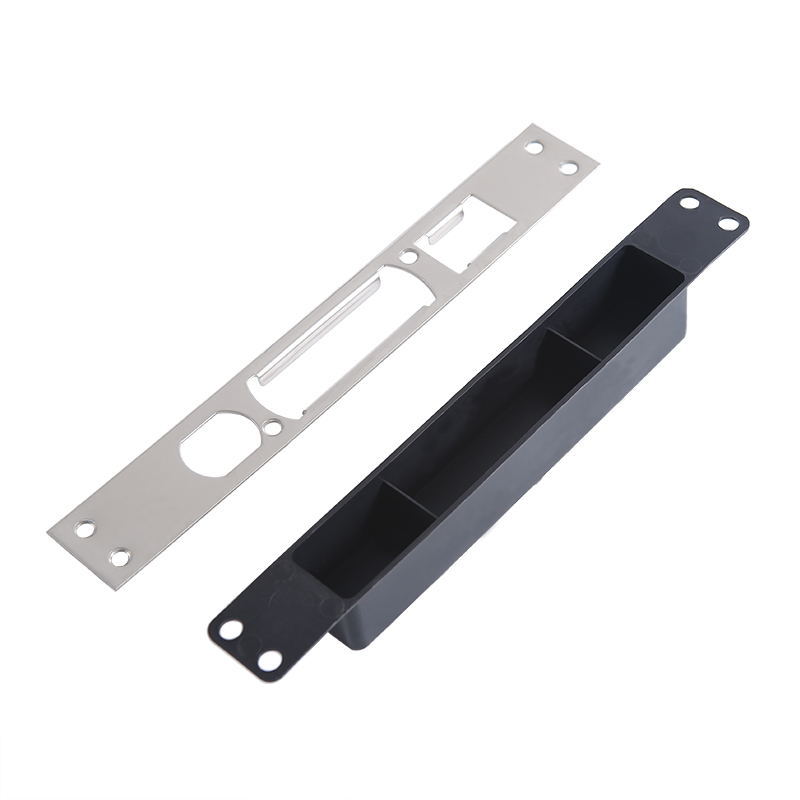 Anti-theft door lock box lock accessories door frame gusset plastic guide piece wooden door special lock tongue box buckle box wholesale