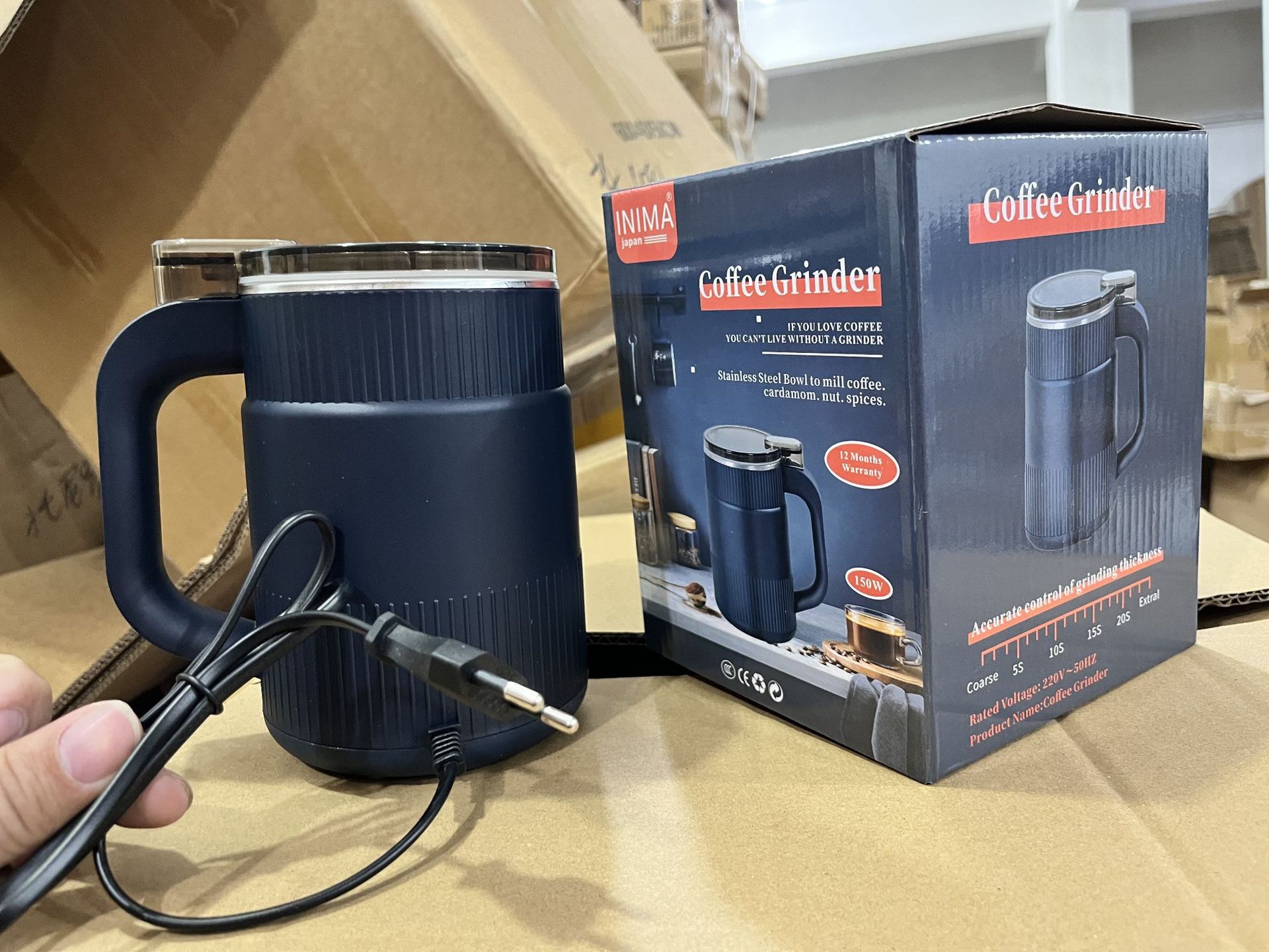 Grinder Cross-border 110V US-scale Coffee Grinding Bean Powder Machine Grain Household Small Wall Breaking Machine