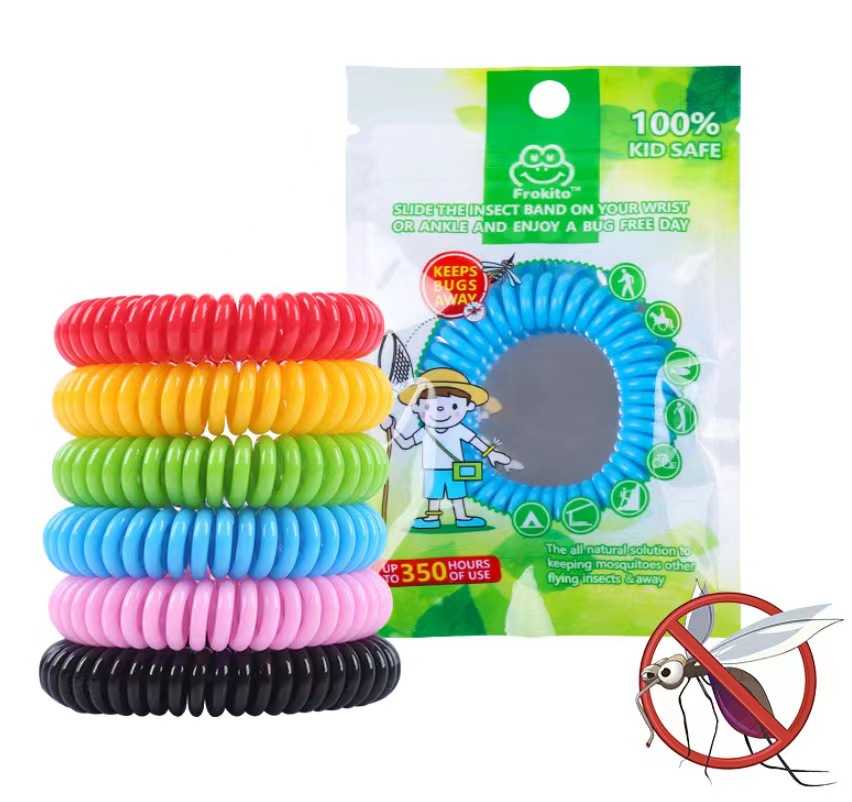 Mosquito Repellent Bracelet for children and adults anti-mosquito hand ring can be opened and closed in English packaging mosquito repellent artifact support wholesale