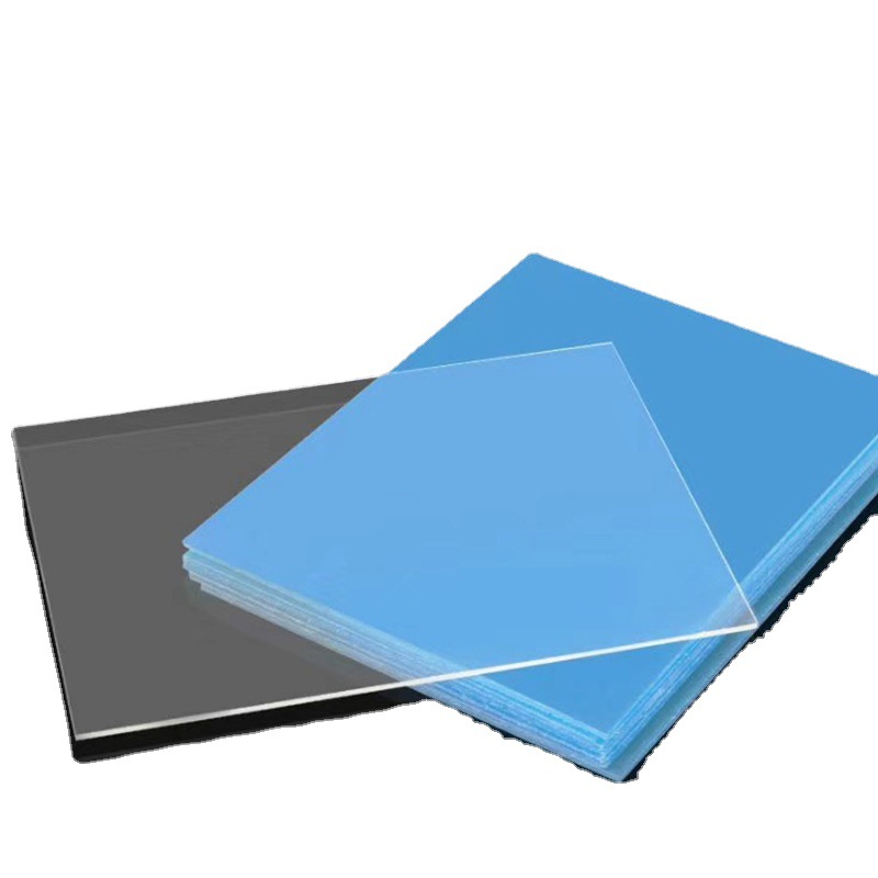 White transparent pvc sheet die-cut special-shaped heat-resistant anti-fog pvc sheet on-demand production frosted pvc plastic sheet