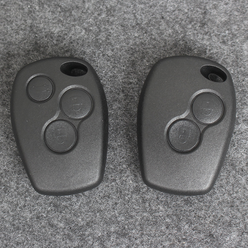 Suitable for Renault straight plate key shell 2 Key 3 key car key shell remote control shell 307 without slot embryo VA2
