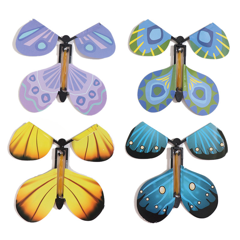 Flying little butterfly pupates into butterfly free butterfly new strange children magic props toy manufacturers