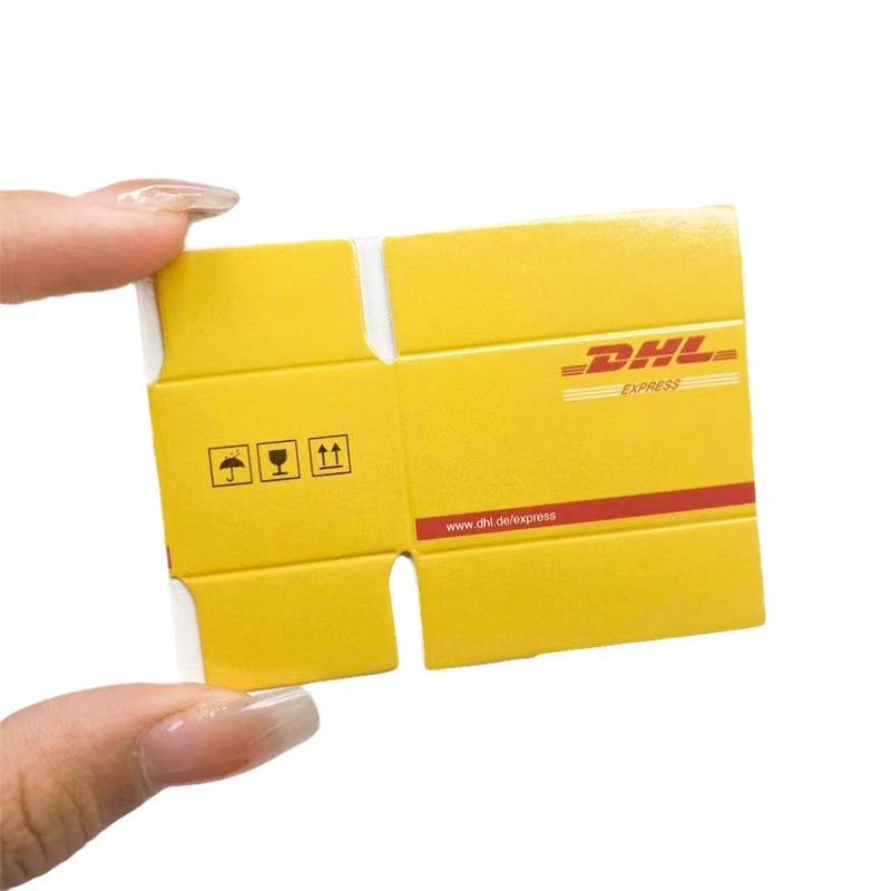 Dollhouse doll house mini simulation paper express carton miniature express box model OB11 toy