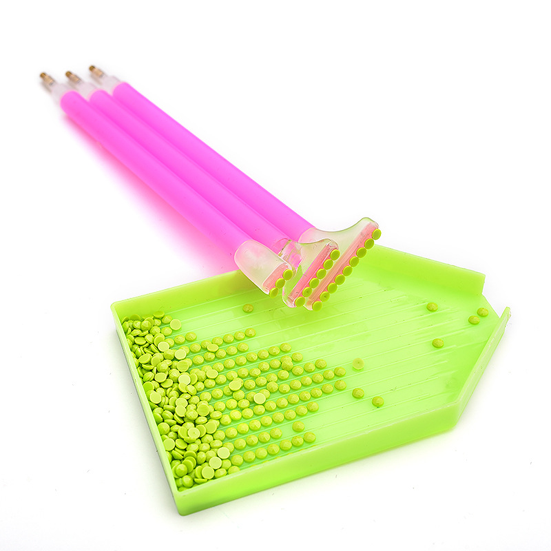 Supply Diamond painting film pen correction pen diy quick stick drill pen three diamond painting point drill pen manufacturers wholesale