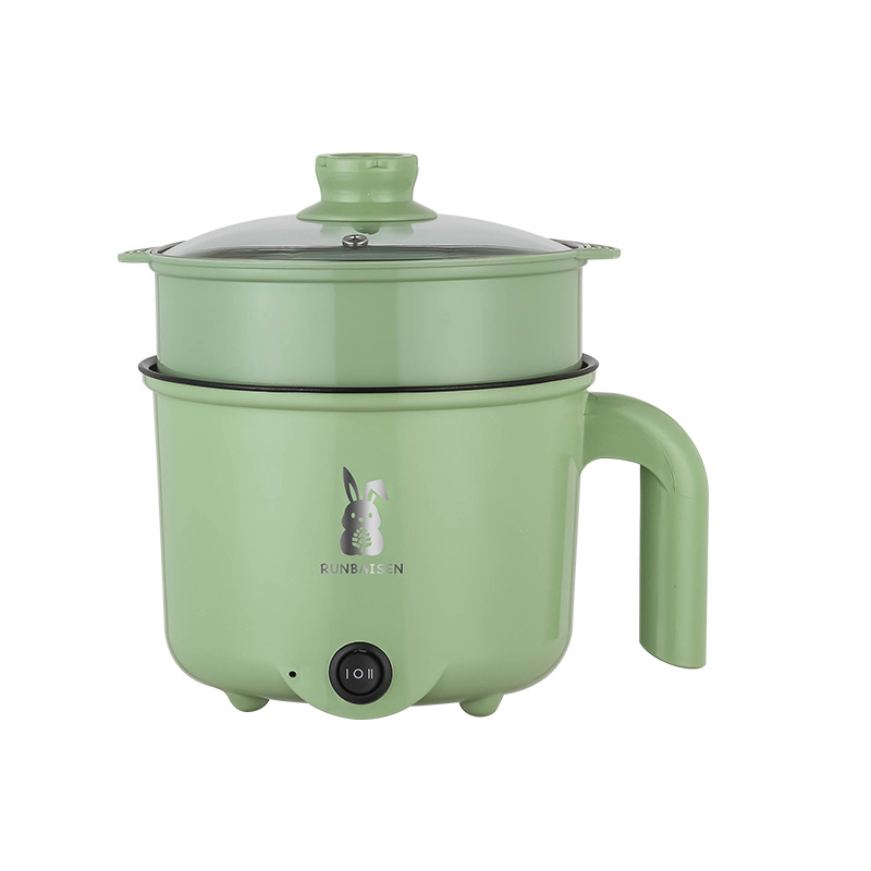 Multi-functional electric cooking pot electric hot pot electric cooking pot small electric pot student dormitory pot small pot mini non-stick pot steamer