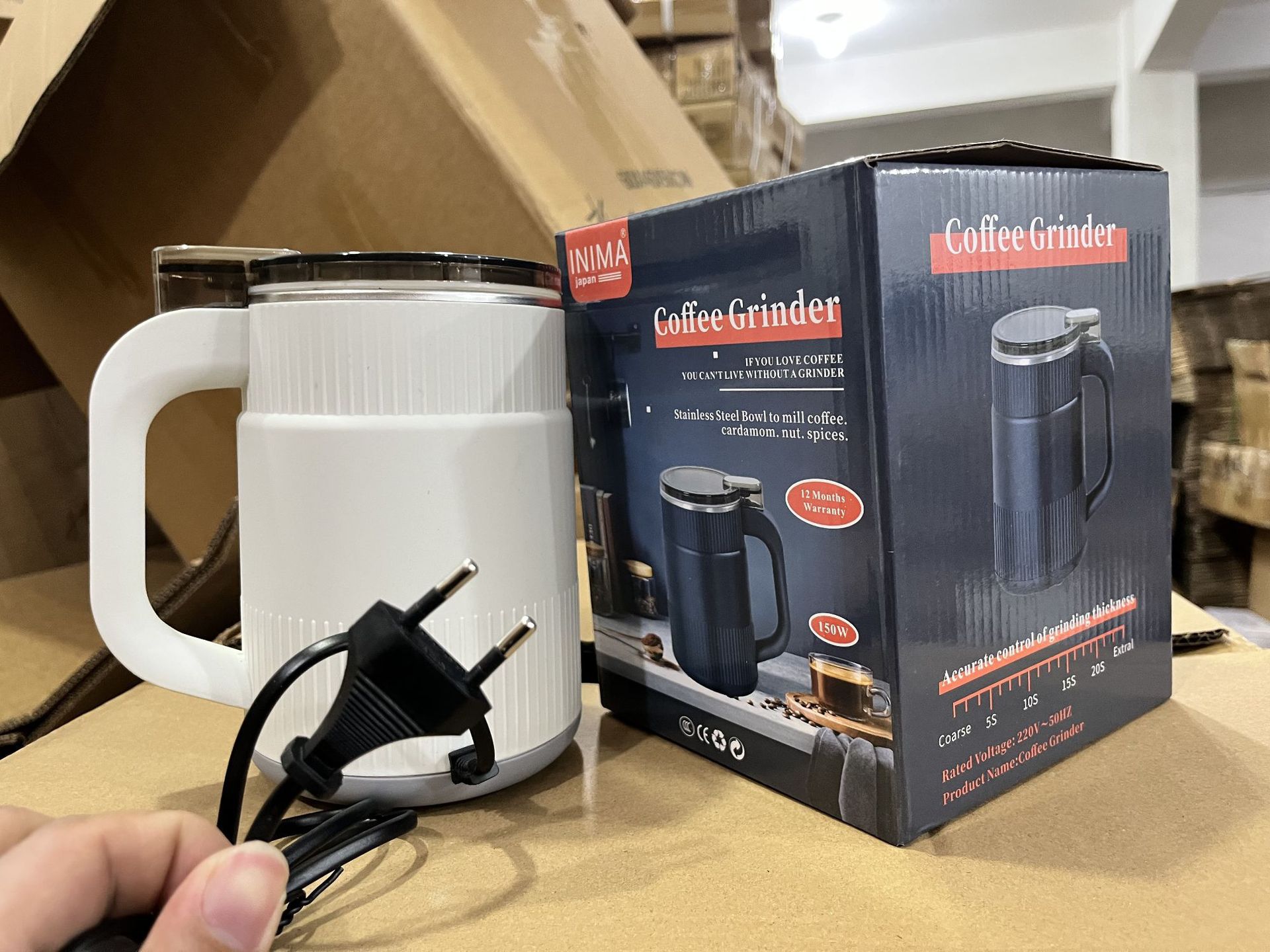 Grinder Cross-border 110V US-scale Coffee Grinding Bean Powder Machine Grain Household Small Wall Breaking Machine