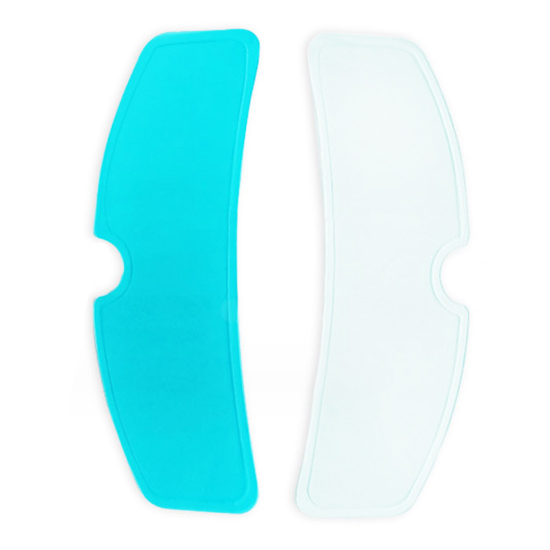 Electric motorcycle helmet rain and fog film suitable for electric motorcycle riding helmet waterproof HD patch universal