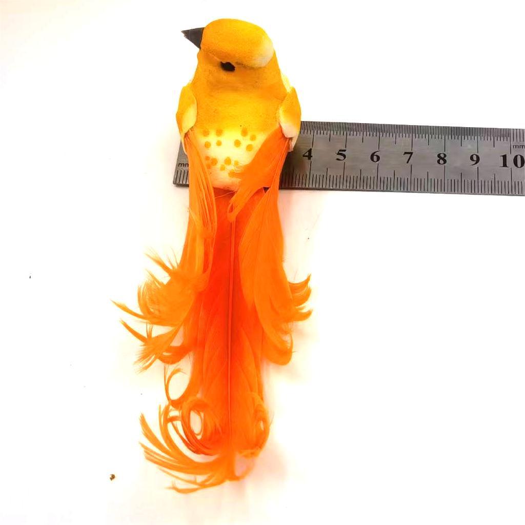 New pre-sale simulation feather bird home green plant garden craft Greening decoration crafts foam fake bird