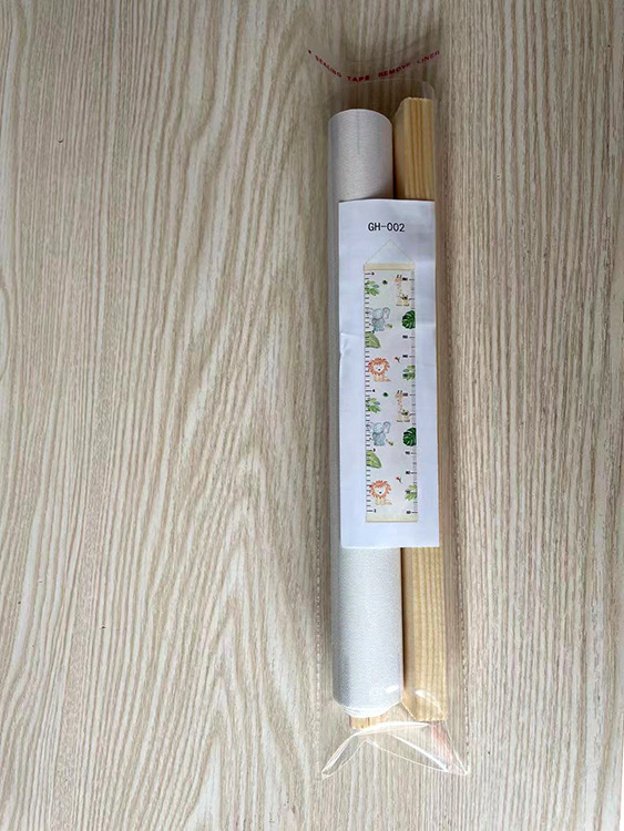 Factory wholesale children's height ruler home decoration children's cartoon measuring ruler Europe and the United States simple creative decoration