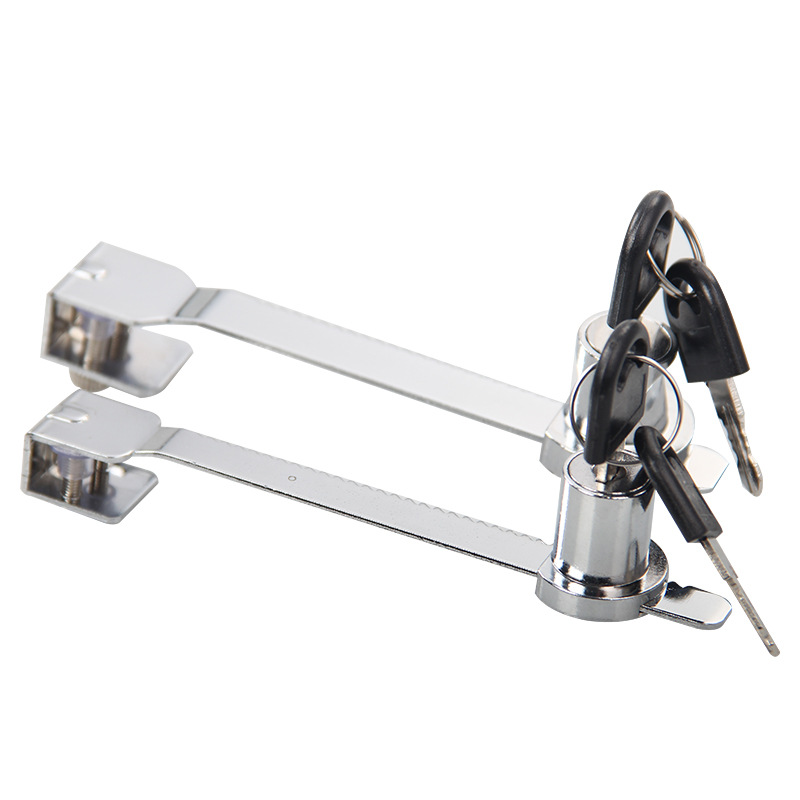 Glass cabinet 328 glass lock glass cabinet lock showcase glass lock glass sliding door lock serrated lock