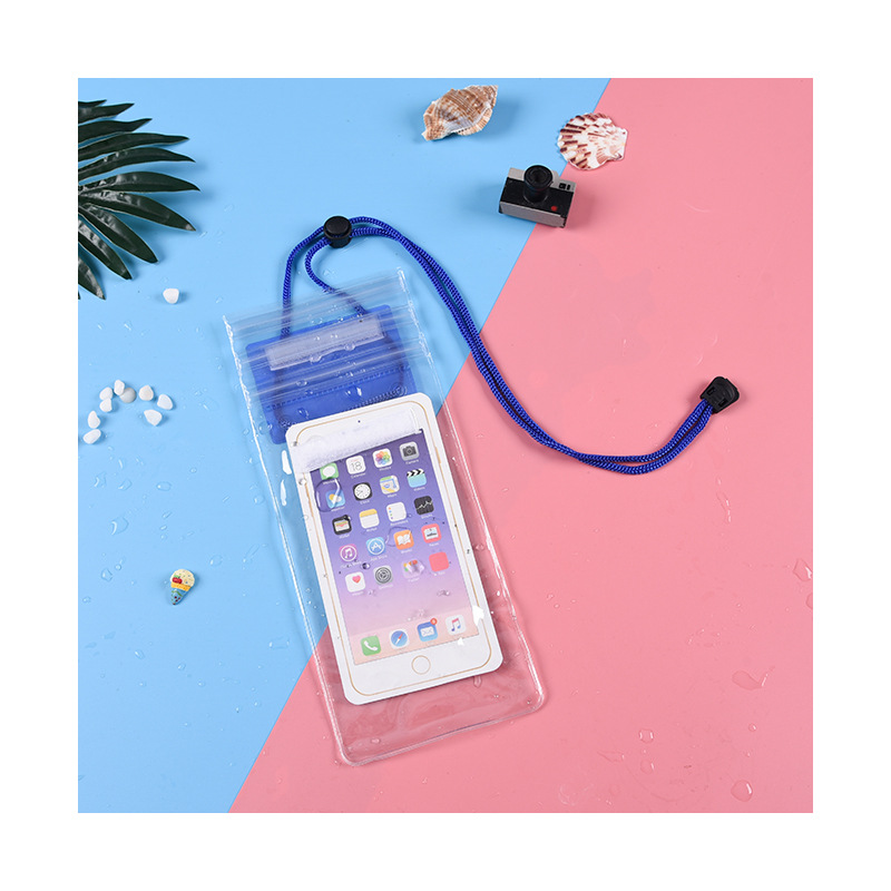 70% off Transparent Mobile Phone Waterproof Bag Customized Velcro Touch Screen Smart Waterproof Dustproof Bag Manufacturer Spot Wholesale