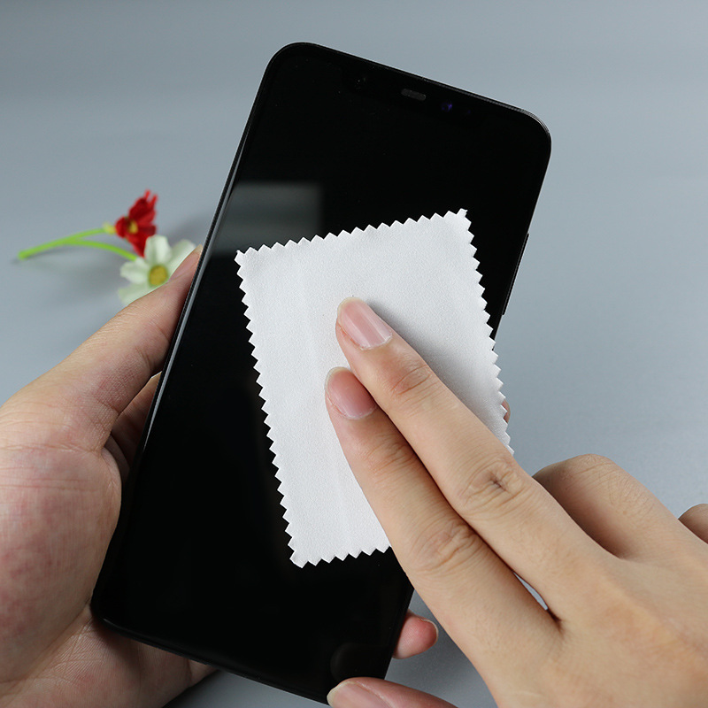 Microfiber Glasses Cloth Suede Island Silk Wipe Watch Jewelry Cleaning Screen Cloth Gift Cloth Wholesale