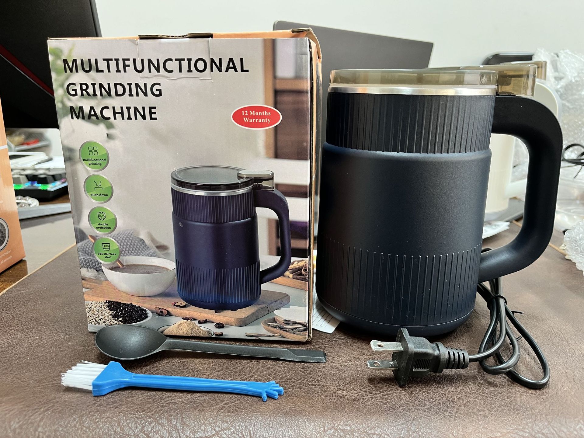 Grinder Cross-border 110V US-scale Coffee Grinding Bean Powder Machine Grain Household Small Wall Breaking Machine