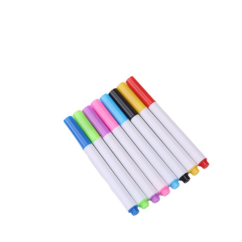 Water-based erasable color whiteboard pen children's student environmental protection brush multicolor factory direct printable LOGO