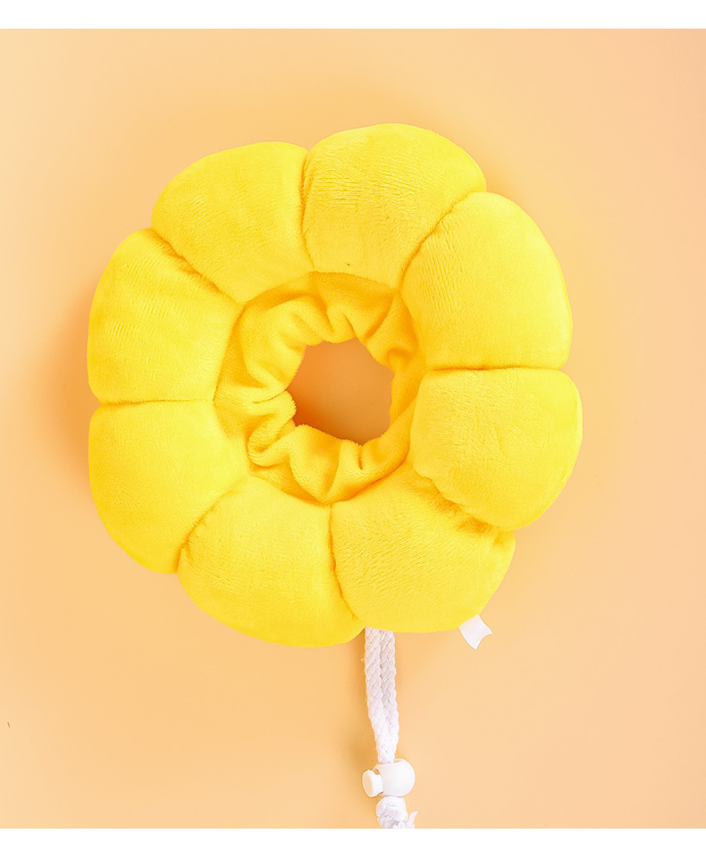 Spot Sunflower Elizabeth Ring Cat Collar Pet Dog Neck Neck Sterilization Shame Ring Anti-Lick Anti-Scratch Sleeve