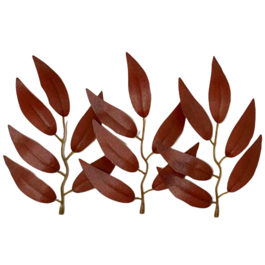 Simulation willow leaf accessories decoration cross-border factory wholesale in stock supply
