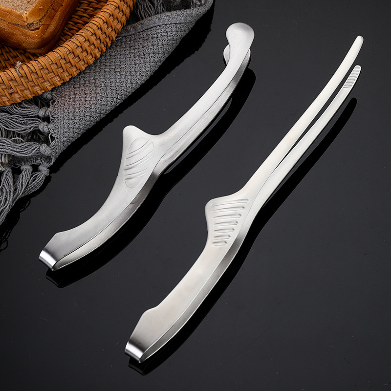 Barbecue clip 304 stainless steel barbecue clip barbecue clip food clip Public clip barbecue barbecue shop tools wholesale