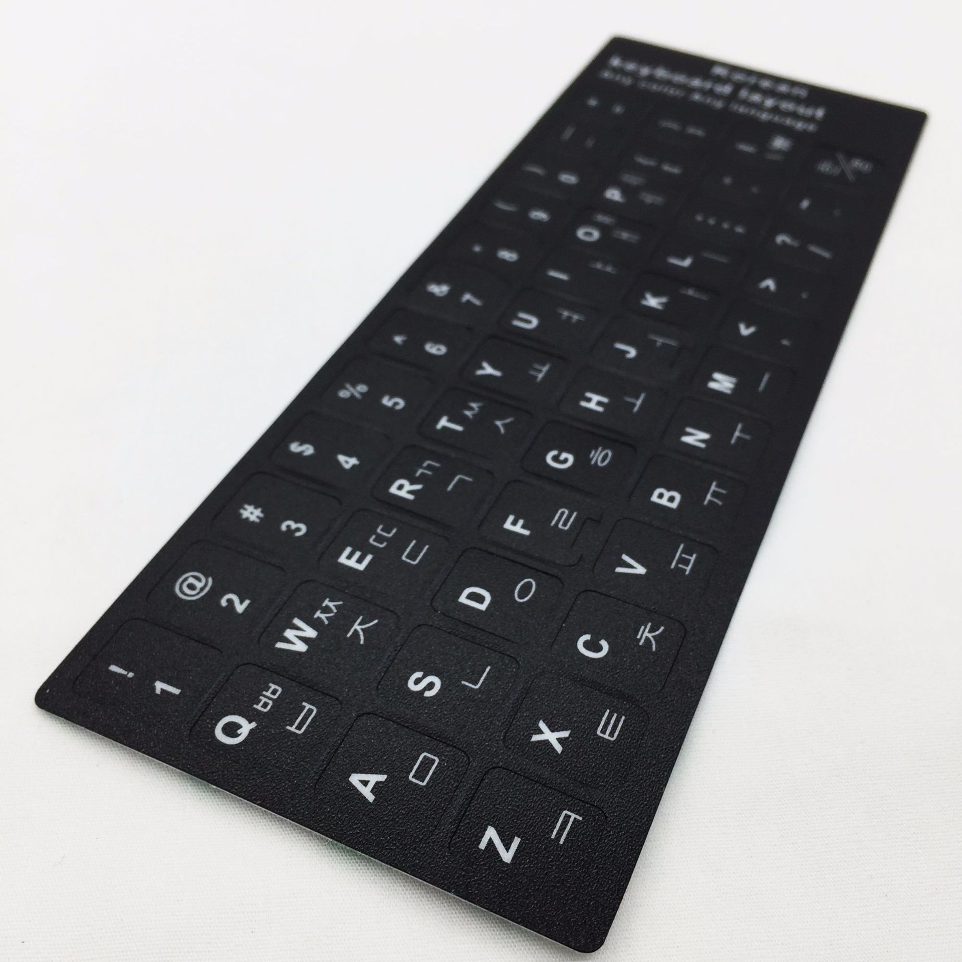 Keyboard sticker laptop keyboard sticker Russian Spanish French Korean English keyboard sticker