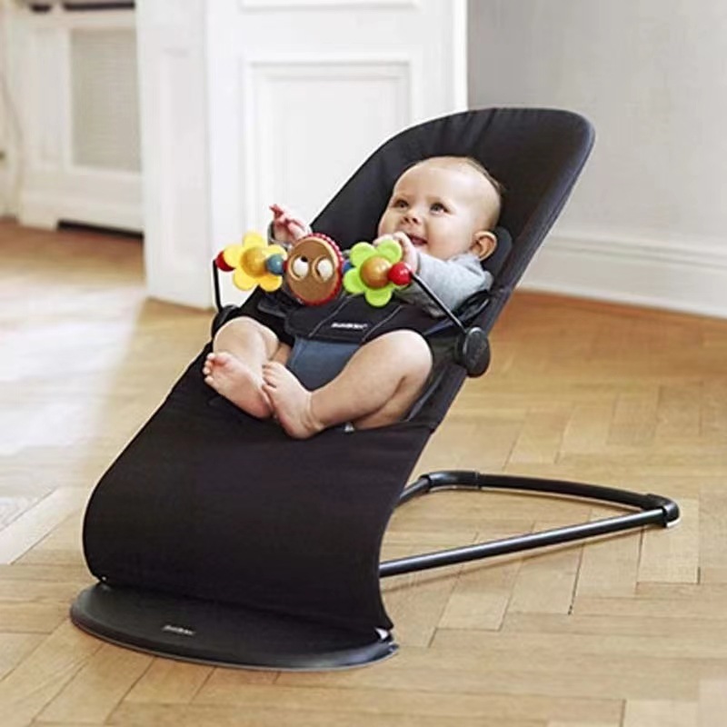 Baby Rocking Chair Baby Sleeping Artifact Baby Sleeping Artifact Foldable Rocking Chair Sitting All Seasons Universal