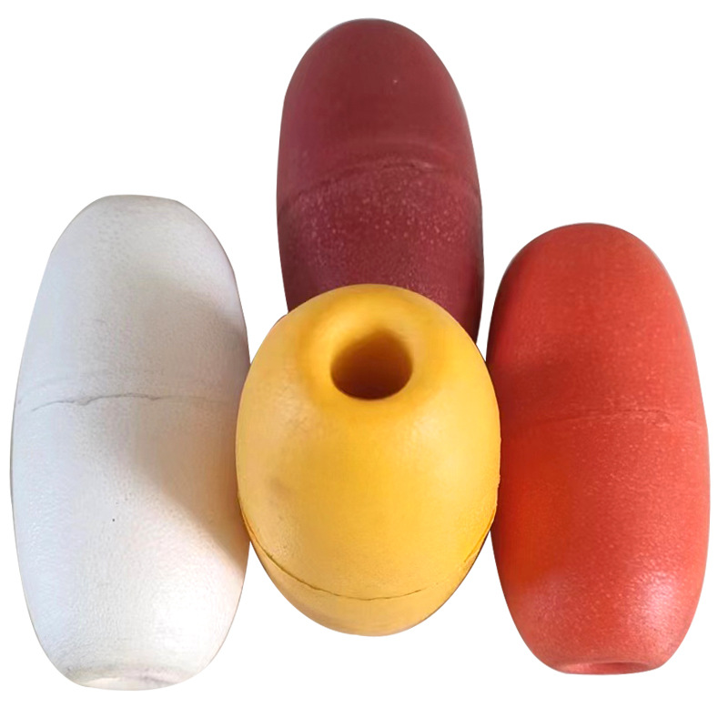 Oval PVC float positioning buoy Mark ball pull net float foam float float foam float wholesale