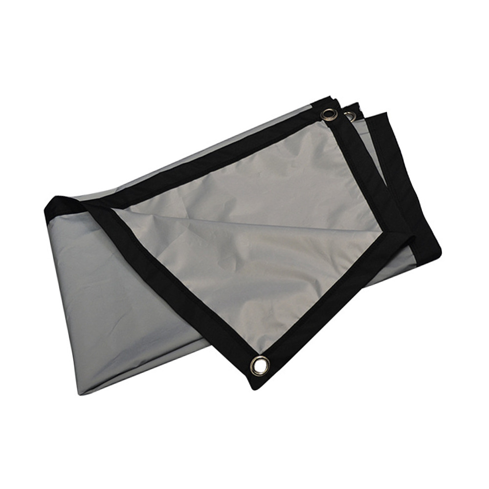 Anti-light simple metal screen projector screen portable outdoor folding screen brightening HD punch-free screen