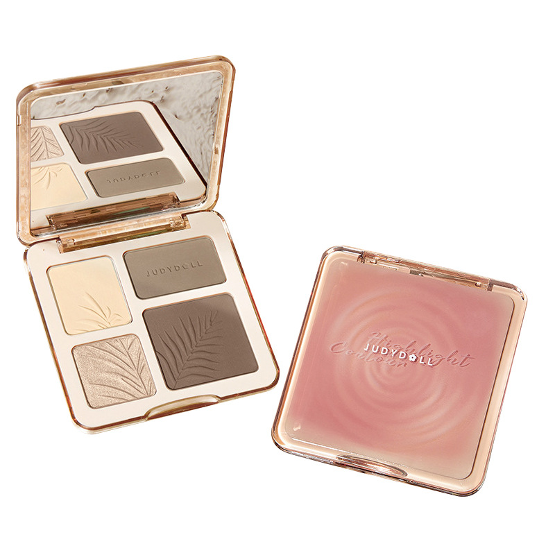 Judydoll Orange Contour Palette Polaroid Eyeshadow Brightening Concealer Shadow Nose Shadow Contour Palette Highlight Comprehensive Palette