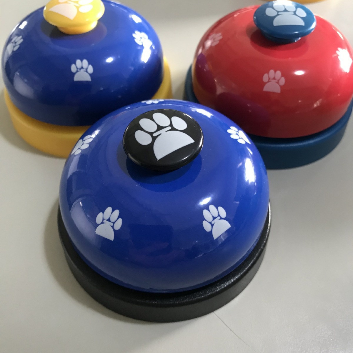 Pet Bell Cat and Dog Trainer Game Bell Dog Paw Bell Teddy Dog Bell Bell Bell Meal Bell Intellectual Toy Bell 72mm