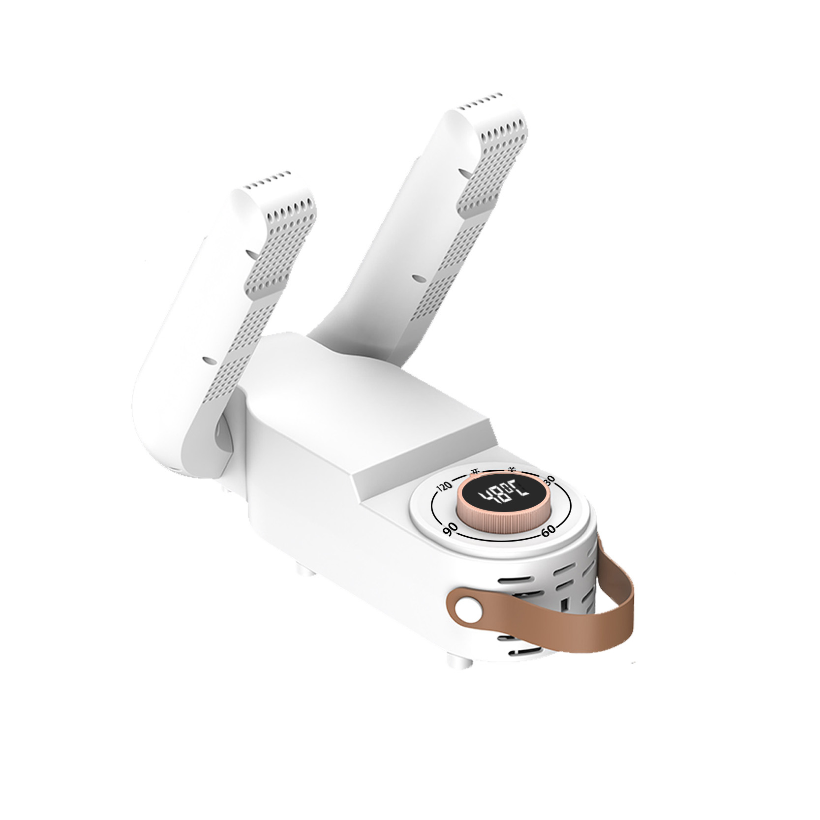 Cross-Border Smart 6-Arm Shoe Dryer, Dual-Use for Wet and Dry, Deodorizing Shoe Dryer, Shoe Drying Machine, Foldable Portable Shoe Dryer