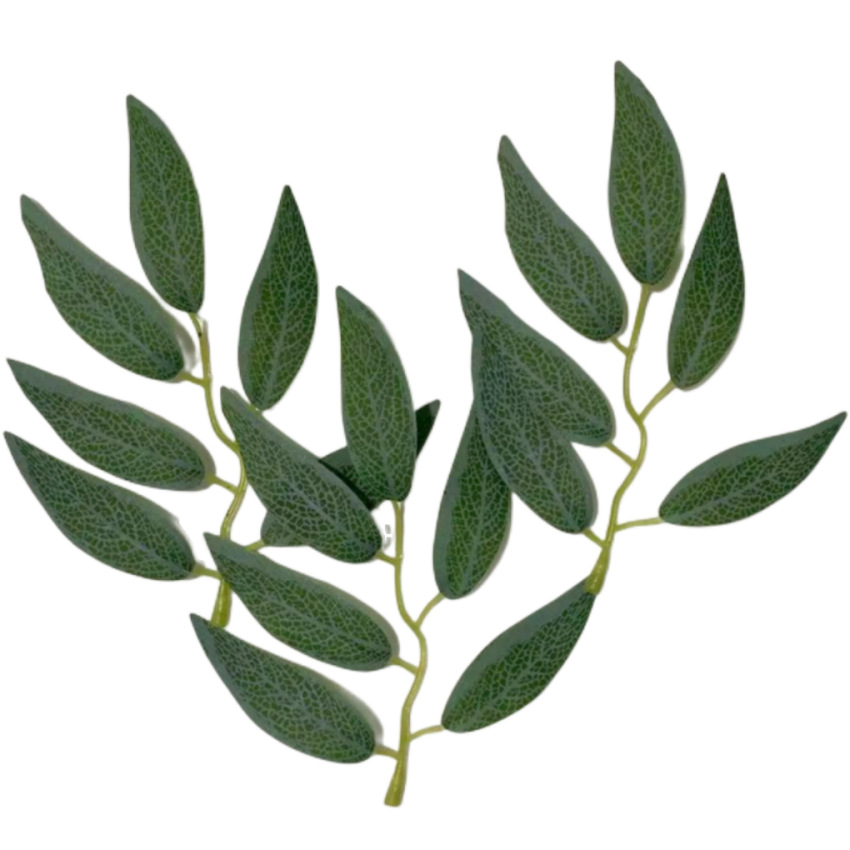 Simulation willow leaf accessories decoration cross-border factory wholesale in stock supply