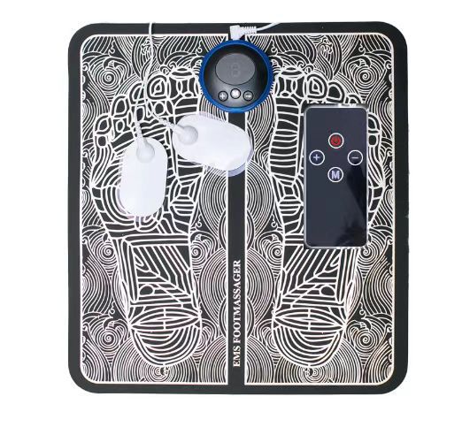 Foot Massage Pulse Sole Foot Massager Pad Ems Physiotherapy Foot Therapy Machine USB Rechargeable Foot Massager Magnetic Therapy