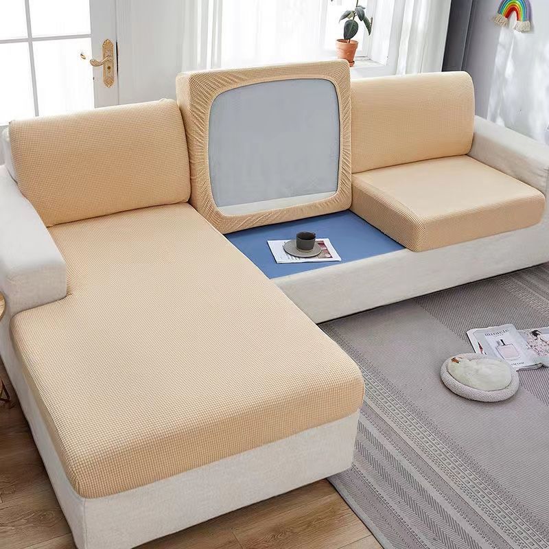 Wholesale Elastic Thickened Anti-Slip Sofa Cover for All Seasons All-Inclusive Universal Sofa Cover Chaise Cushion Cover Sofa Fitted Sheet