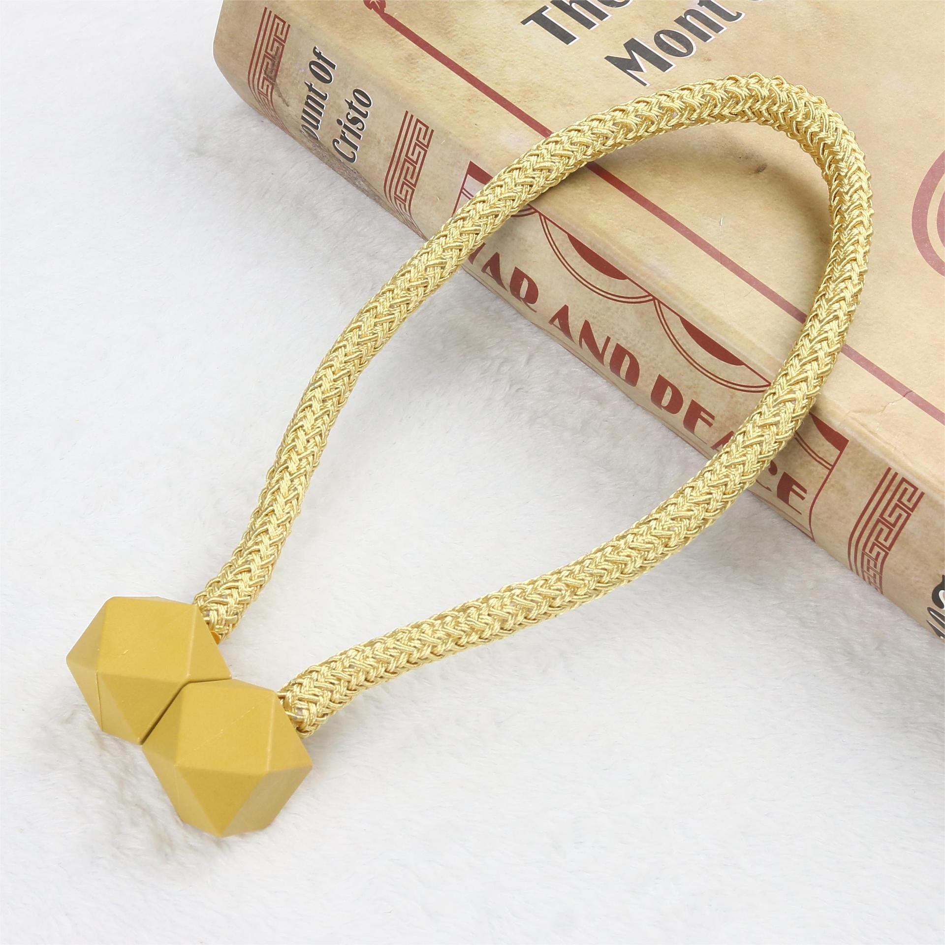 Running volume wholesale installation-free curtain Rubik's Cube magnetic buckle magnetic suction curtain strap accessories curtain buckle binding rope wholesale