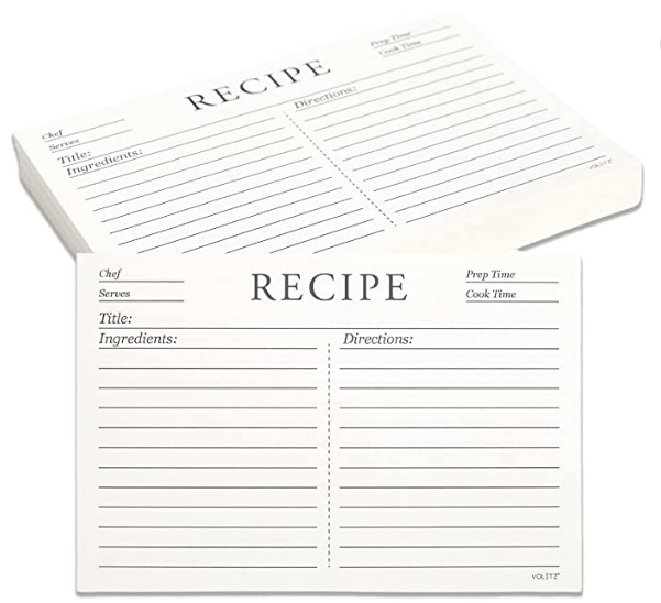 Recipe Recipe Card Food Ingredients Record Card 300Gfd63908338 Card Journal Strawberry Homemade