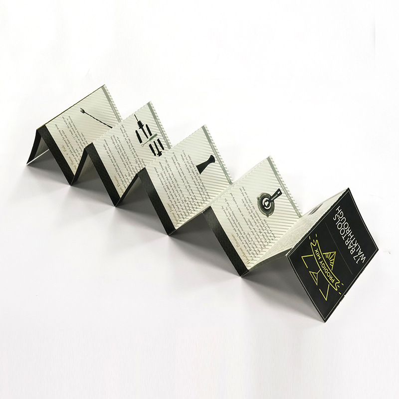 Product Folding Instructions, Colorful Single Black Instructions, Horse Riding Glue-Bound Instructions, Brochure Production