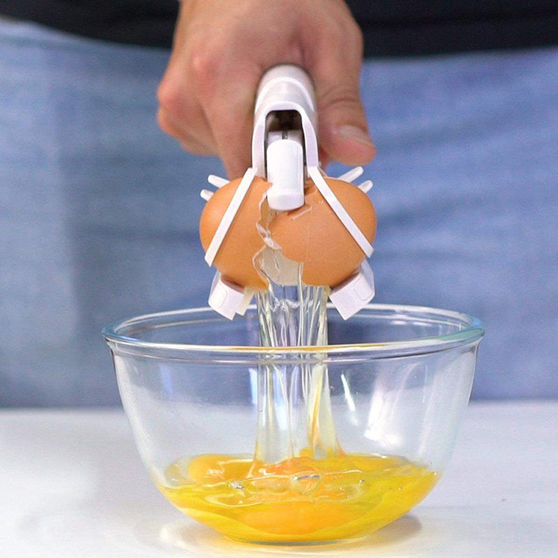 Handheld egg opener egg shell egg cutter cross-border kitchen gadget TV egg white separation egg liquid filter